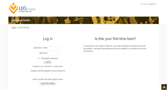 Desktop Screenshot of learn.leocussenonline.com